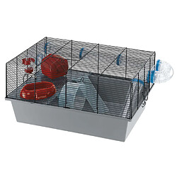 Ferplast Cage pour hamsters Milos Large 58x38x30,5 cm Gris