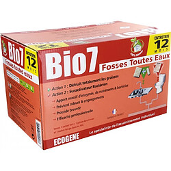 Entretien fosse toutes eaux - 24 doses - Bio 7 - ECOGENE 