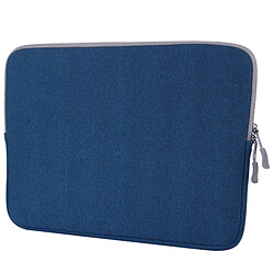 Wewoo Sacoche pour ordinateur portable bleu Macbook Pro 13.3 pouces poche souple 