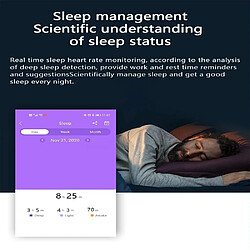 Acheter Yonis Montre Connectée IP68 Cardio Tension Oxygène Sommeil