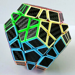 Acheter Universal Stickers 3x3 en fibre de carbone Magic Puzzle Cube Rubik Cube Brainstorming Dodecaèdre Pro