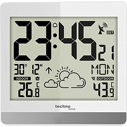 Technoline WS8119 Digital White Horloge murale 