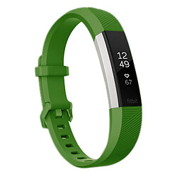 Wewoo Bracelet vert armée pour en silicone Fitbit Alta Smart Watch, longueur: environ 23,8 cm 