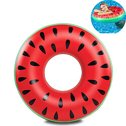 BESTA Anneau de natation adulte anneau de natation pastèque melon anneau de natation rouge anneau de natation anneau d'eau matelas pneumatique jouet d'eau piscine tapis flottant