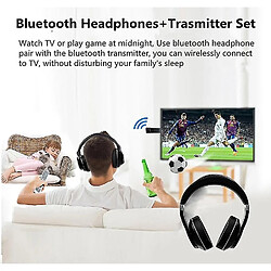 Universal Casque sans fil + USB Bluetooth 5.0 Emetteur audio Casque basse latence Super HiFi @