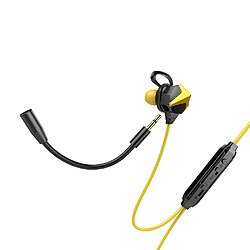 Acheter GUPBOO Casque de jeu avec micro filaire double oreillette 3,5 mm mains libres 8D stéréo HiFi basse casque musique course casque de sport