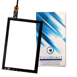 Vitre ecran tactile pour Acer ICONIA ONE 10 B3-A40FHD-K4BX noir tablette - Visiodirect - 