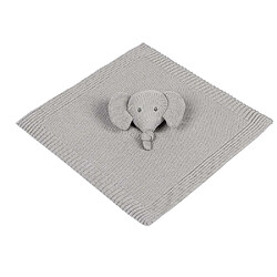 Doudou tembo tricot éléphant gris - Nattou