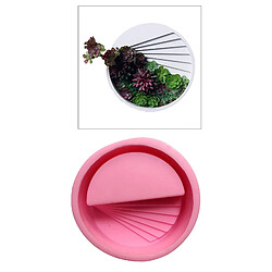 Acheter Pot de fleur Silicone Moules Succulentes Plantes Planteur Pot Moule Béton Moules DIY Main Moules Bougie Moule Titulaire Petite Plante Pot de Fleurs