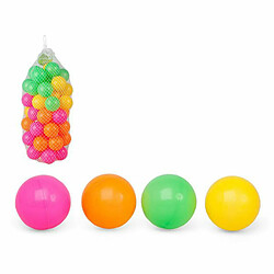 BigBuy Fun Balles Colorées pour Parc pour Enfant 115692 (40 uds) 