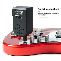 Wewoo Tuner de guitare 2 W Grand Volume Amplificateur Mini Portable Électrique Basse Haut-parleurs avec Distorsion Timbre, Support MP3 / Écouteur pas cher