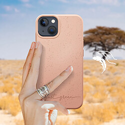 Acheter Coque iPhone 13 Recyclable Just Green Rose Gold