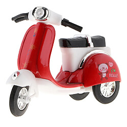 Échelle 1:18 Mini Alliage Pull Back Moto Véhicules Voiture Jouets Cadeaux Rouge Pull Back véhicules véhicules jouet