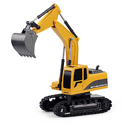 RC Excavator Télécommande Excavator Construction Toys Véhicule Modèle Cadeau 5CH Plastique