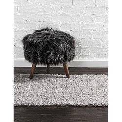 Avis Hadorn Tapis shaggy 120x62 gris argenté Luzern