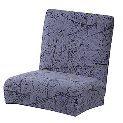 Housse De Chaise Courte à Dossier Bas, Hauteur De Comptoir, Tabouret B_Gray pas cher