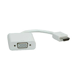 Avis Fox Pathé Europa ROLINE HDMI-VGA Adapterkabel, HDMI ST / VGA BU 0,15 m