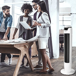 Trotec Ventilateur colonne avec 6 vitesses 45W blanc noir