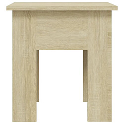 Acheter vidaXL Table basse chêne sonoma 40x40x42 cm bois d'ingénierie