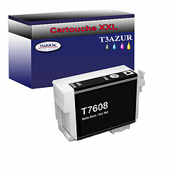 T3Azur Epson T7608 -Compatible Cartouche Compatible pour Epson SureColor SC-P600 Noire Matt - T3AZUR