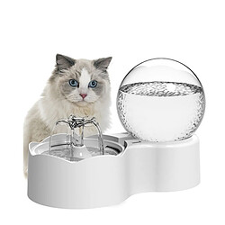 Universal Fontaine à capteur infrarouge intelligente, distributeur d'eau pour chat entièrement automatique, pompe à ultrasons, fontaine à eau, bol de boisson pour chat et chien | Fournitures d'arrosage pour chat