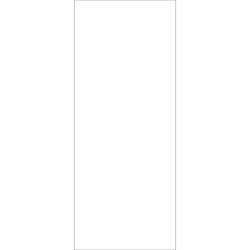 Cpm Sticker pour porte d'intérieur Home - L. 83 x l. 204 cm - Blanc