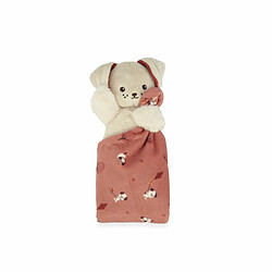 Acheter Kaloo Doudou Carre douceur Chien brique - 18 cm