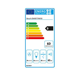 Hotte standard BOSCH 200503608 75 cm 710 m3/h 52 dB 255W Acier B