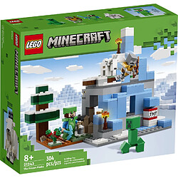 LEGO Minecraft Les pics gelés