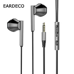 Acheter GUPBOO Écouteurs filaires EARDECO Écouteurs intra-auriculaires à 8 cœurs avec micro Casque de basse Casque de téléphone portable Casque stéréo dynamique