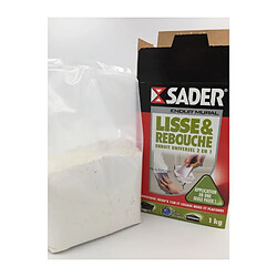 SADER Boîte Enduit lisse & rebouche Poudre - 1kg