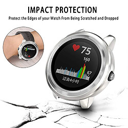 Wewoo Boîtier de montre Pour étui de protection TPU Garmin Vivoactive 3 argent pas cher