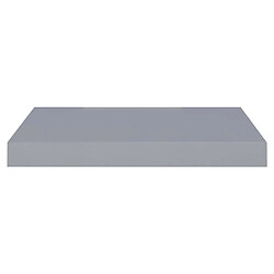 Avis vidaXL Étagère murale flottante gris 40x23x3,8 cm MDF