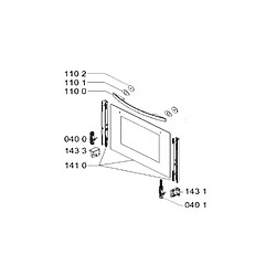 Whirlpool VITRE DE FOUR REP 1410