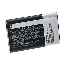 vhbw Batterie remplacement pour Shoretel 10000058, 300-1032, SH-10450 pour téléphone fixe sans fil (1200mAh, 3,7V, Li-ion)