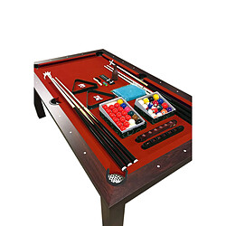 Simba BILLARD AMERICAIN 7FT mod.Vulcan Snooker table de billard PLAN COUVERTURE INCL