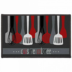 Paris Prix Tapis de Cuisine Cuisinette 50x80cm Gris