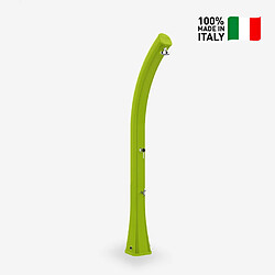 Douche solaire de jardin et mitigeur 35 litres Arkema Design Happy XL H420, Couleur: Vert