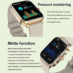 Yonis Montre Connectée IP67 Appels Bluetooth Santé