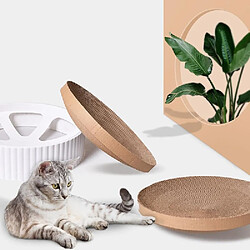 Avis Universal Plus d'animaux domestiques animaux domestiques grand bol chat grattoir haute densité ondulé chat rond grattoir