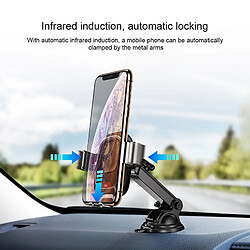 Universal Chargeur sans fil 10W Porte-téléphone de voiture 12 et 11 Pro XS Max XR Téléphone de voiture Smartphone 4,5 pouces | Porte-téléphone Représentant