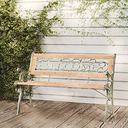 Maison Chic Banc de jardin | Banquette de jardin | Chaise Relax 122 cm Bois de sapin massif -MN49032