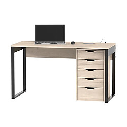 Avis Pegane Commode Meuble de rangement coloris effet bois - Hauteur 71 x Longueur 40 x Profondeur 43 cm