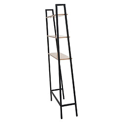 Avis Mendler Étagère HWC-K82, Étagère de salle de bain Étagère pour machine à laver Étagère échelle, Métal industriel Bois 155x64x25cm ~ naturel