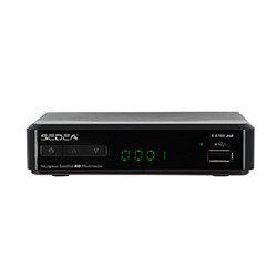 Récepteur Décodeur Satellite Multimedia – SEDEA S-6700 HD – Enregistreur numérique, Lecteur Multimédia, Contrôle du direct (TIMESHIFT)