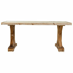 Table Alexandra House Living Marron 60 x 50 x 120 cm pas cher