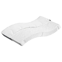 vidaXL Matelas à ressorts ensachés moyen 120x200 cm 