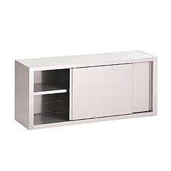 Armoire Suspendue Inox Avec Portes Coulissantes - Gamme 400 - Gastro M