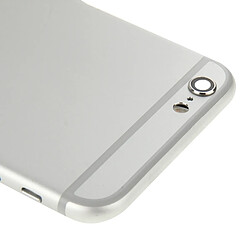 Wewoo Pour iPhone 6 Full Housing argent Couverture arrière pièce détachée pas cher