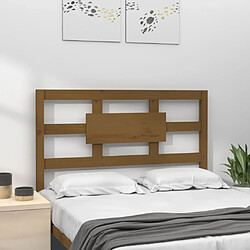 Avis Maison Chic Tête de lit scandinave pour lit adulte,Meuble de chambre Marron miel 80,5x4x100 cm Bois massif de pin -MN76444